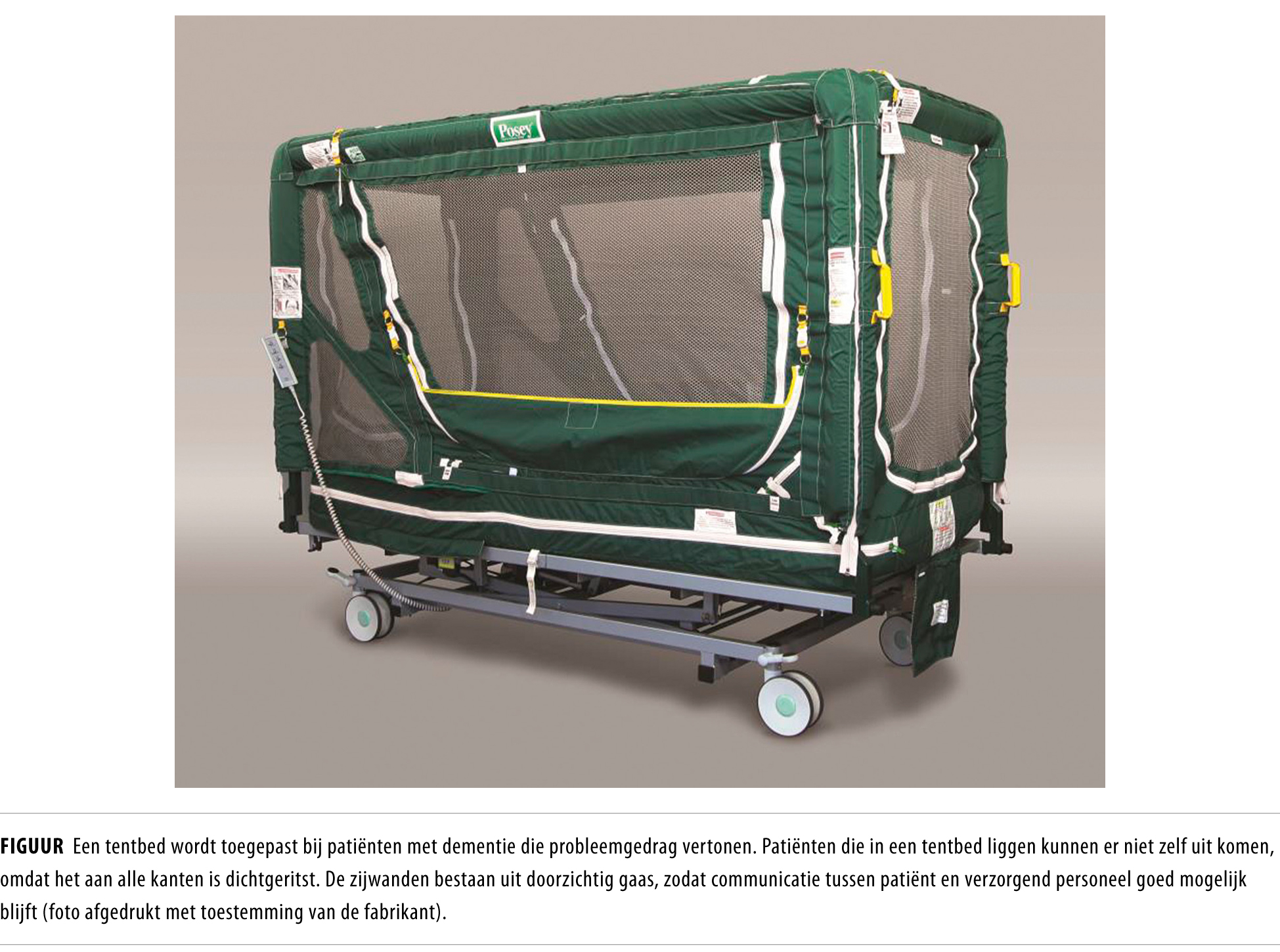 Tentbed voor dementiepatiënten met gedragsproblemen Nederlands