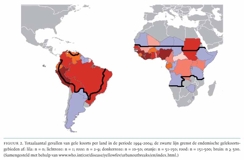 Het risico van gele koorts voor reizigers Nederlands Tijdschrift voor Geneeskunde Het risico van gele koorts voor reizigers Nederlands Tijdschrift voor Geneeskunde