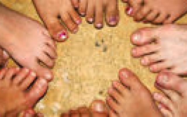 Platvoeten doen het prima bij gymles