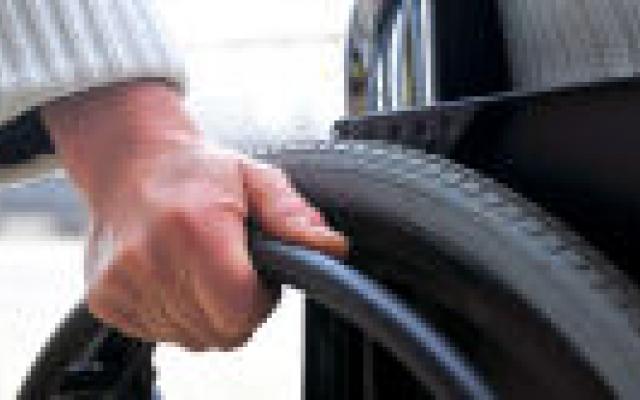 ‘Shuttle run test’ in een rolstoel