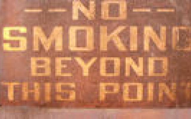 Nog steeds rook op de werkplek