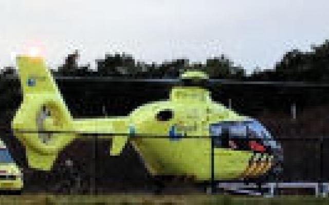 Transport kinderen met helikopter is veilig