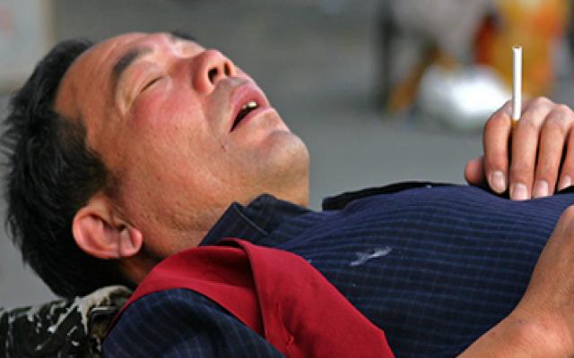 Chinese 100-jarigen slapen niet slecht