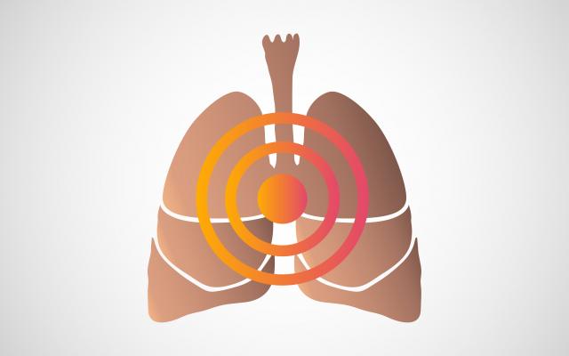 Illustratie van een paar longen.
