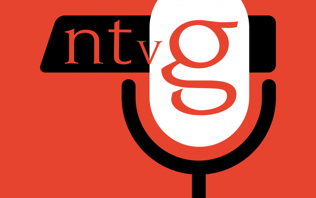 Logo van de NTvG-podcast.
