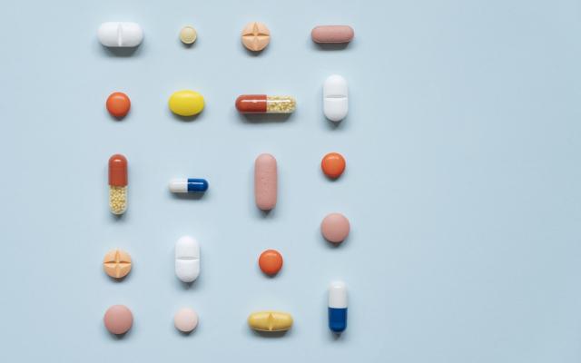 Verschillende soorten pillen