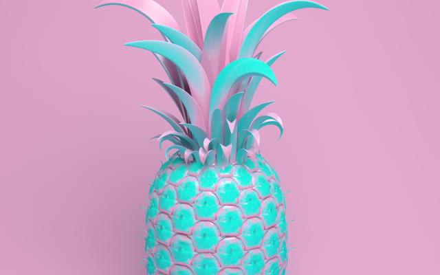 Illustratie van een ananas