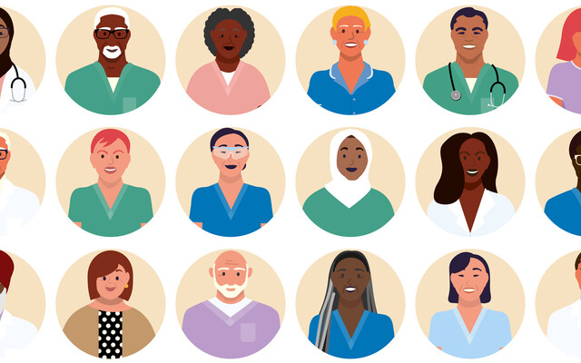 Illustratie van mensen van verschillende culturen