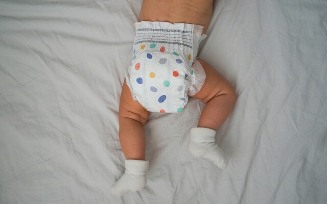 Babybilletjes in een luier