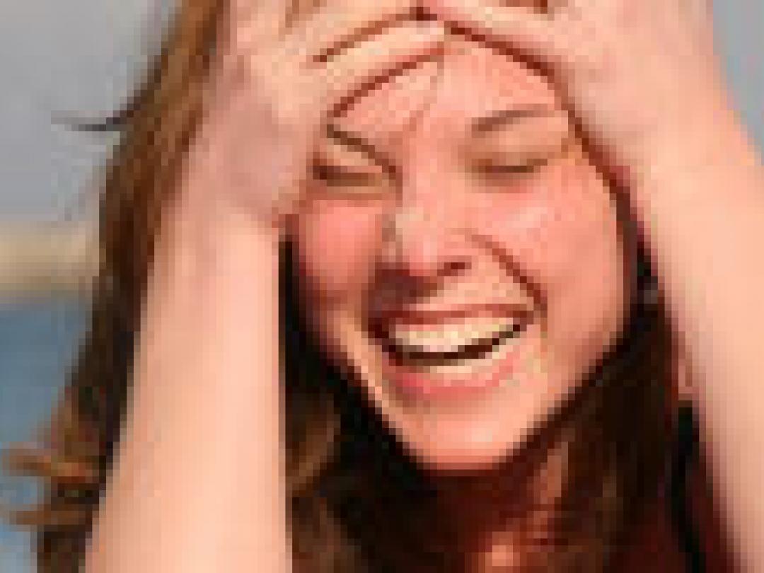 Flauwvallen van het lachen