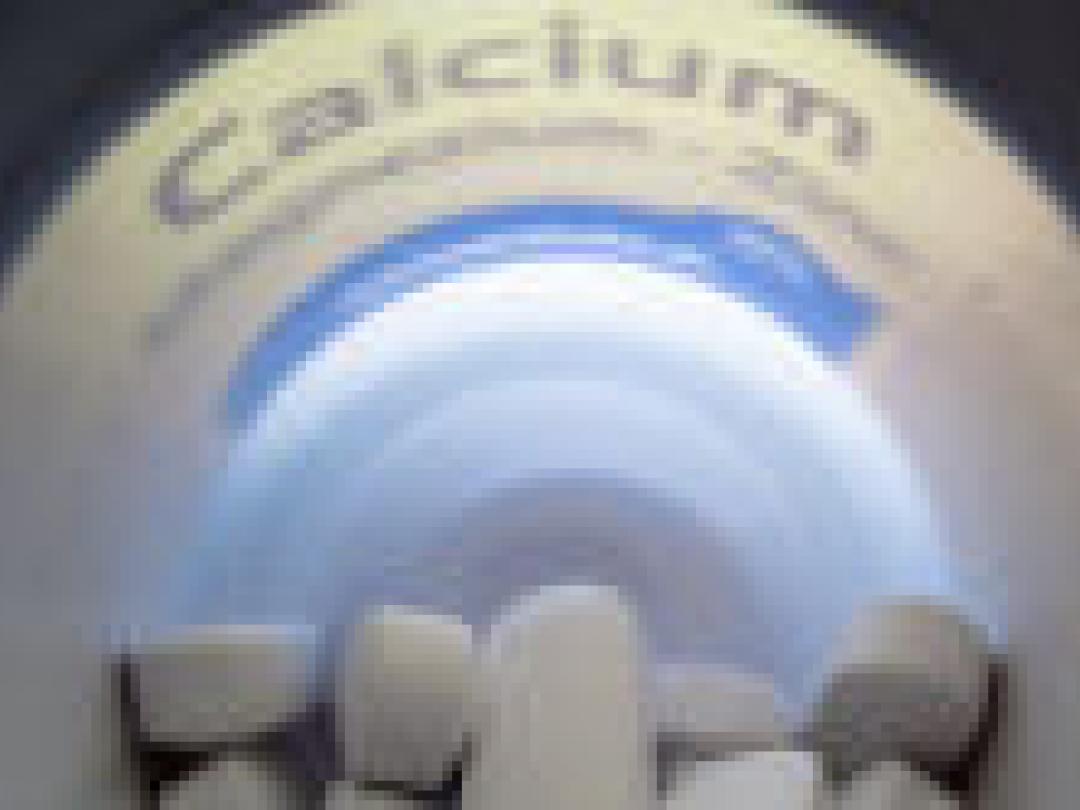 ‘Calciumsuppletie moet niet worden overdreven’