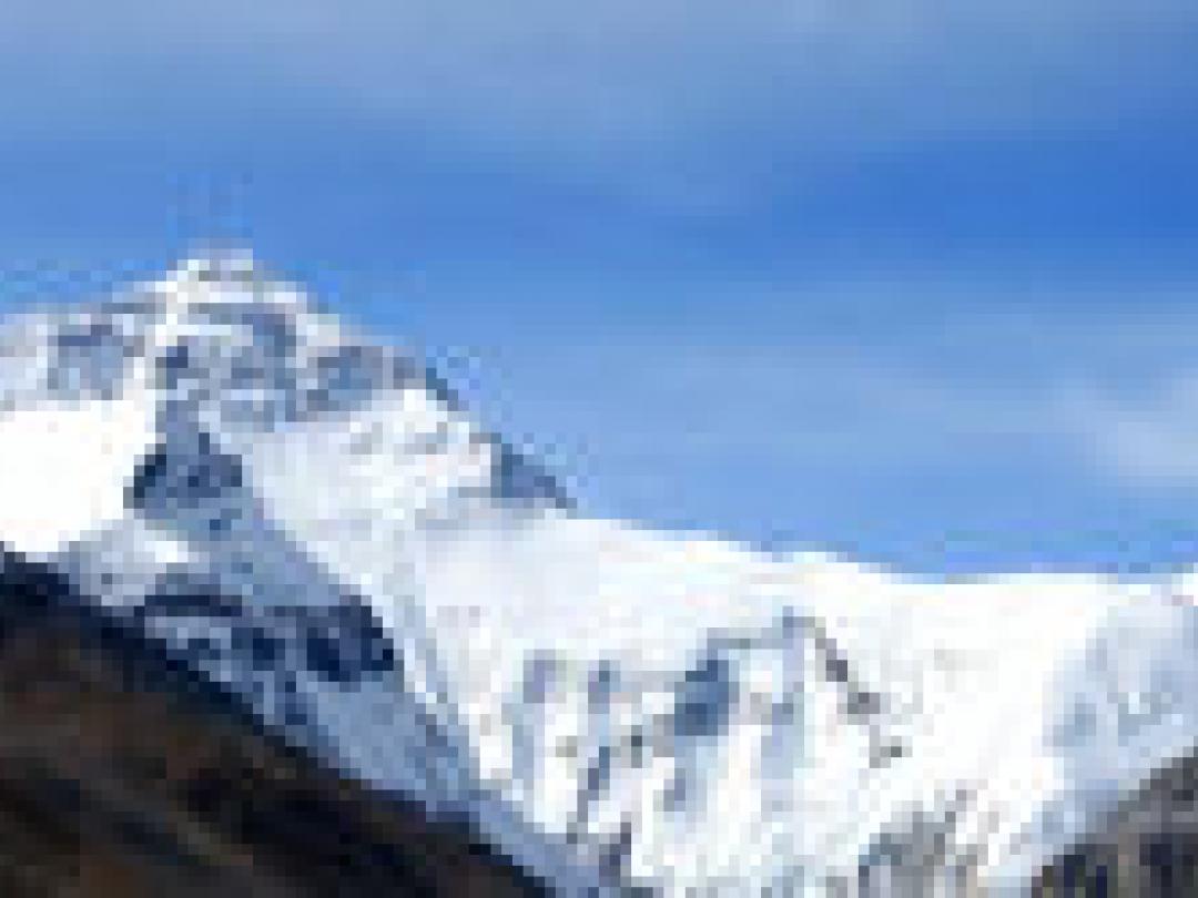 Ook arts heeft moeite op Mount Everest
