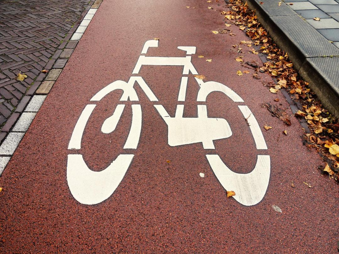 Een fietspad.