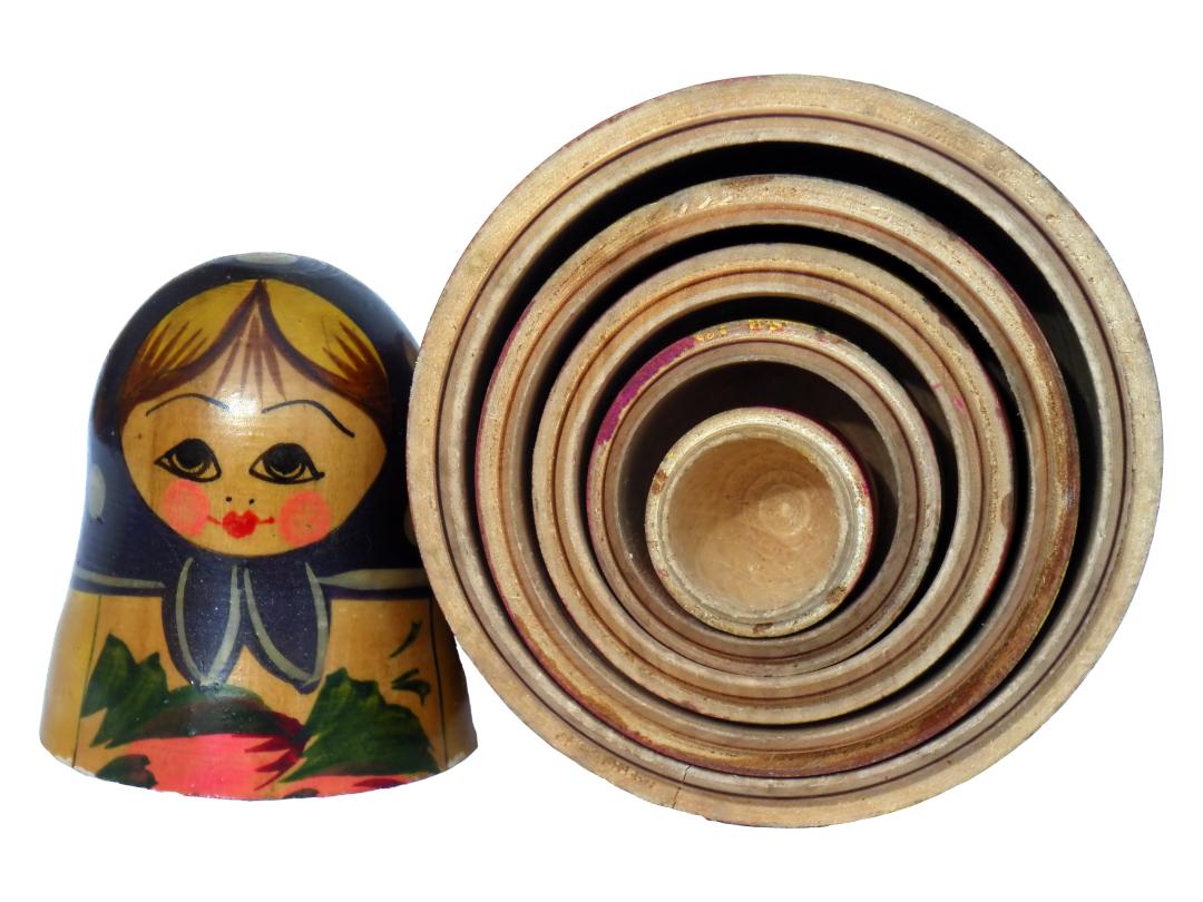 Russchisch Baboushka poppetje