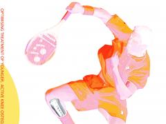 Cover van het proefschrift "Optimising treatment of younger, active knee osteoarthritis patients" van Alexander Hoorntje.