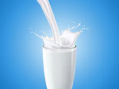 Een glas melk
