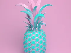 Illustratie van een ananas