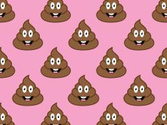 Emoticons van hoopjes poep