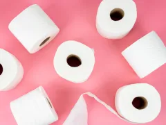Rollen toiletpapier