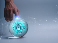 Illustratie om AI uit te beelden