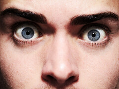 Angstige ogen