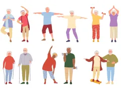 Sportende ouderen