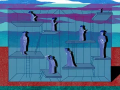 Illustratie van laureaten