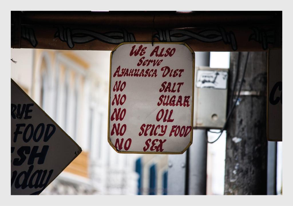 Figuur | Het ayahuasca-dieet