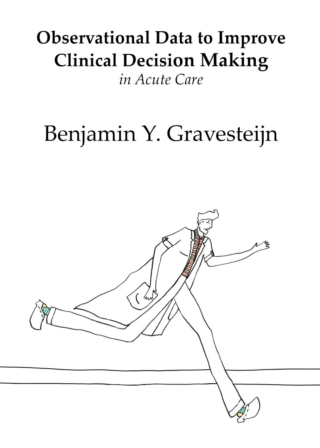 Cover van "Observational Data to Improve Clinical Decision Making".