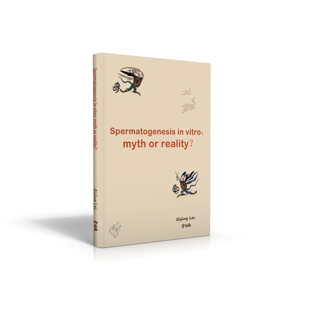 Cover van het proefschrift "Spermatogenesis in vitro" van Q. Lei.