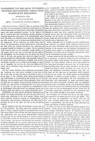 Eerste pagina van het artikel zoals het is gepubliceerd in het tijdschrift