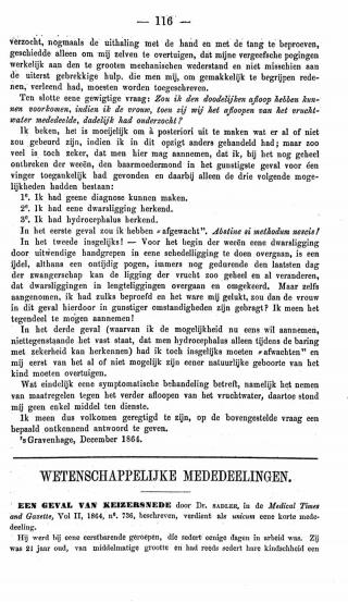 Eerste pagina van het artikel zoals het is gepubliceerd in het tijdschrift