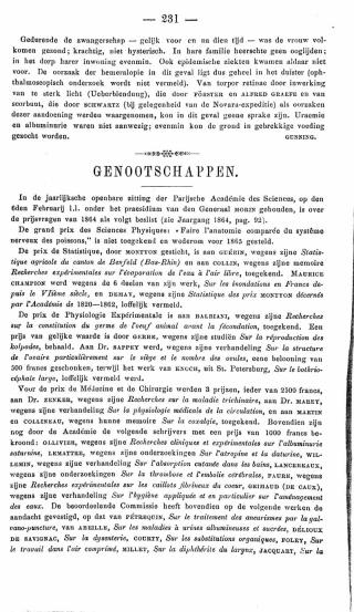 Eerste pagina van het artikel zoals het is gepubliceerd in het tijdschrift