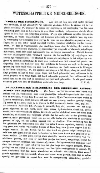 Eerste pagina van het artikel zoals het is gepubliceerd in het tijdschrift