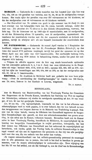 Eerste pagina van het artikel zoals het is gepubliceerd in het tijdschrift