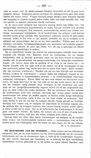 Eerste pagina van het artikel zoals het is gepubliceerd in het tijdschrift