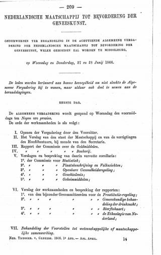 Eerste pagina van het artikel zoals het is gepubliceerd in het tijdschrift