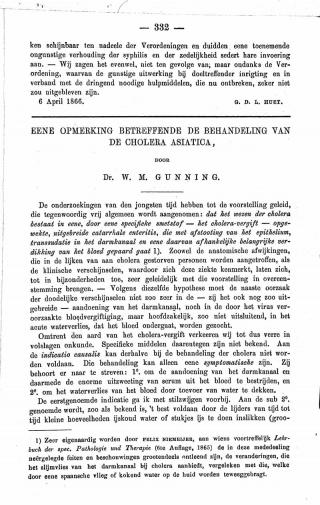 Eerste pagina van het artikel zoals het is gepubliceerd in het tijdschrift