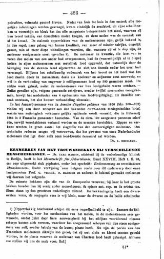 Eerste pagina van het artikel zoals het is gepubliceerd in het tijdschrift