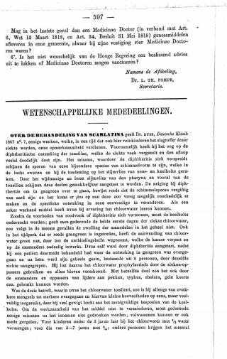 Eerste pagina van het artikel zoals het is gepubliceerd in het tijdschrift