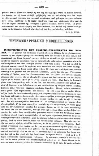 Eerste pagina van het artikel zoals het is gepubliceerd in het tijdschrift