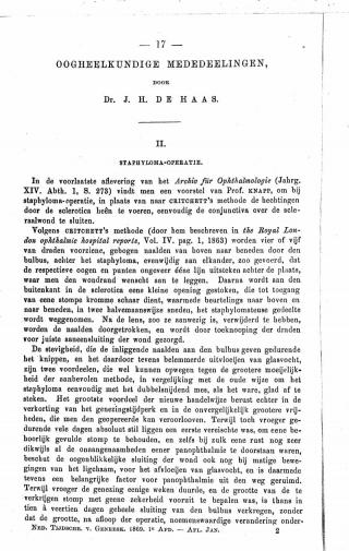 Eerste pagina van het artikel zoals het is gepubliceerd in het tijdschrift