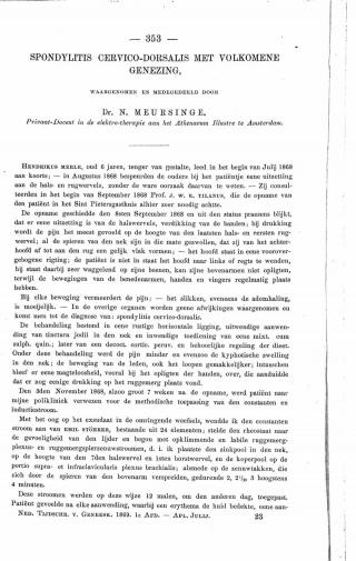 Eerste pagina van het artikel zoals het is gepubliceerd in het tijdschrift