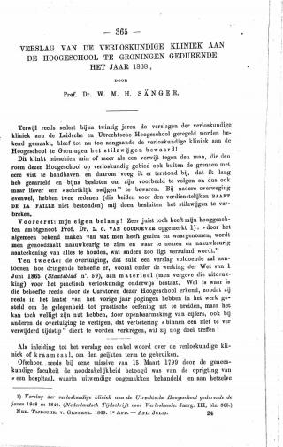 Eerste pagina van het artikel zoals het is gepubliceerd in het tijdschrift