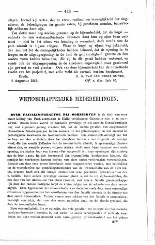 Eerste pagina van het artikel zoals het is gepubliceerd in het tijdschrift