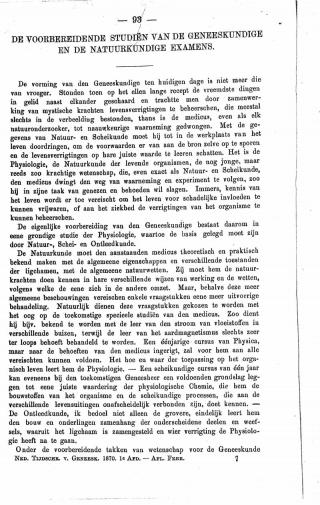 Eerste pagina van het artikel zoals het is gepubliceerd in het tijdschrift