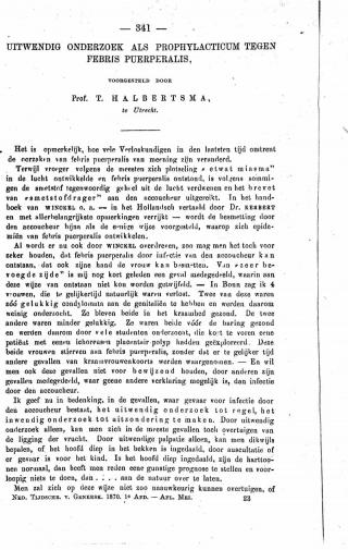 Eerste pagina van het artikel zoals het is gepubliceerd in het tijdschrift