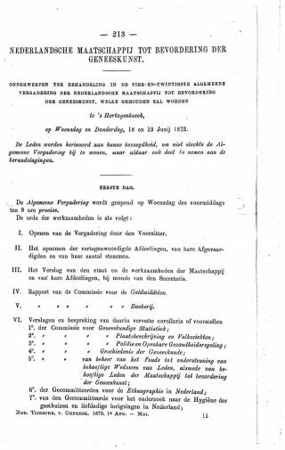 Eerste pagina van het artikel zoals het is gepubliceerd in het tijdschrift