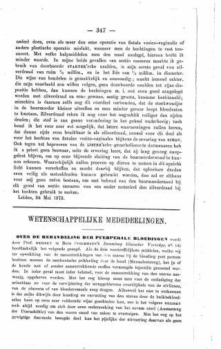 Eerste pagina van het artikel zoals het is gepubliceerd in het tijdschrift