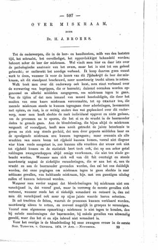 Eerste pagina van het artikel zoals het is gepubliceerd in het tijdschrift